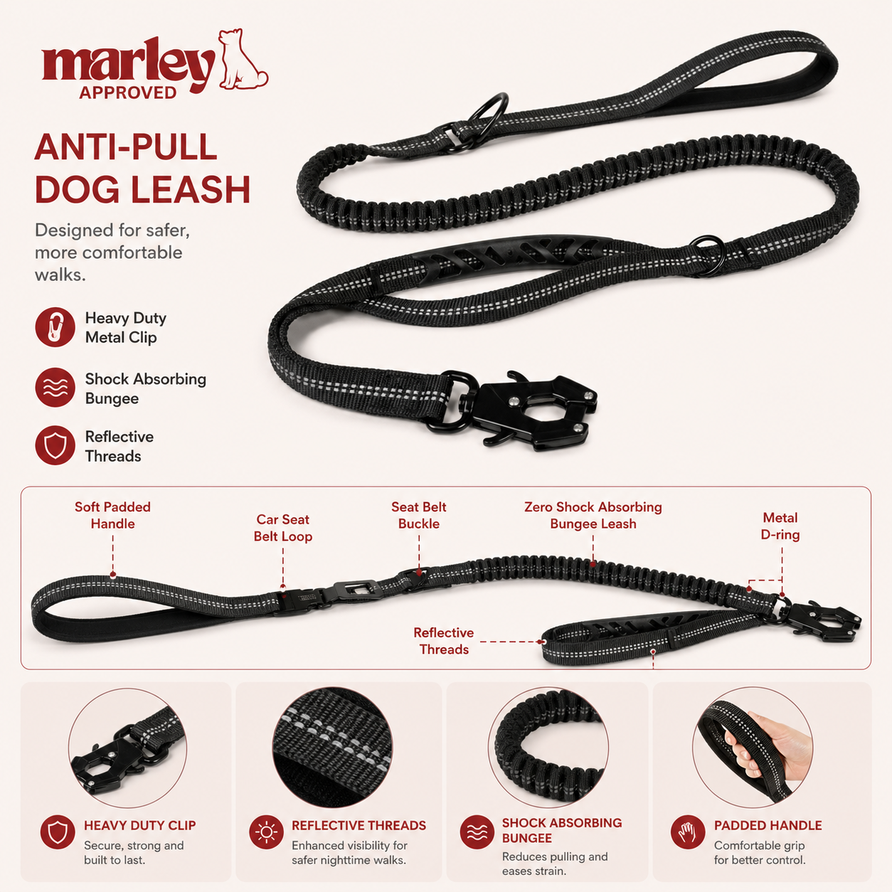 Shock Absorbing Lead